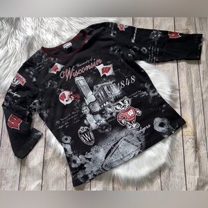 P. Michael Wisconsin Badgers Football Women’s Shirt Size L